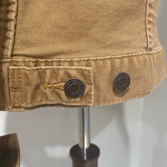 GAP Men's Tan Lightweight Shirt Jacket - Picture 6 of 7